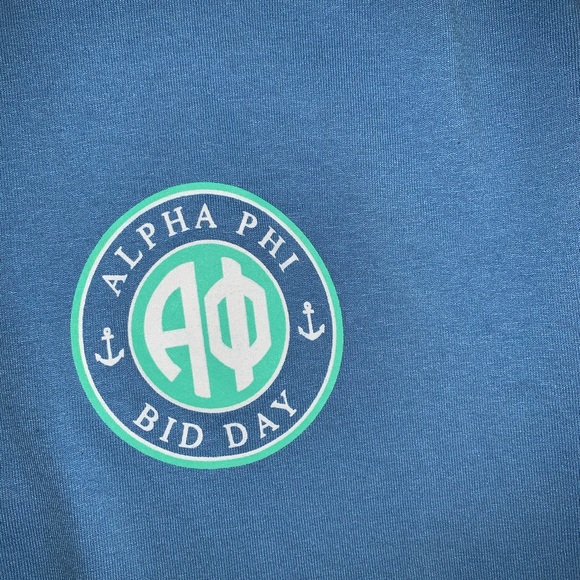 alpha phi bid day t shirt - Picture 1 of 2
